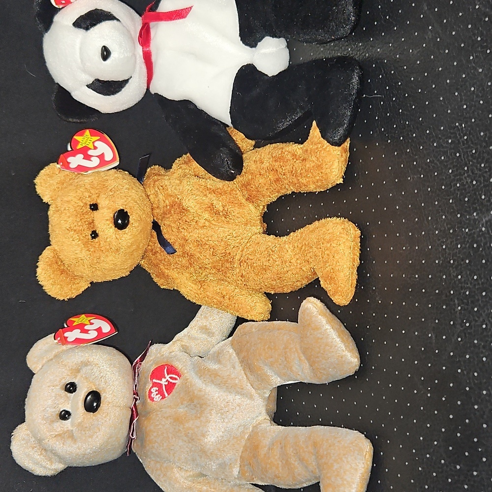 Collection of 3 Ty Beanie Babies NWT